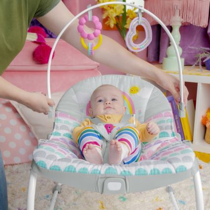 Bright Starts - Dečija vibrirajuća njihalica ROSY RAINBOW 1xLR14
