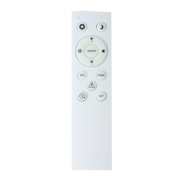 Brilagi - Daljinski upravljač za plafonjeru POOL SMART 2xAAA Wi-Fi Tuya bela