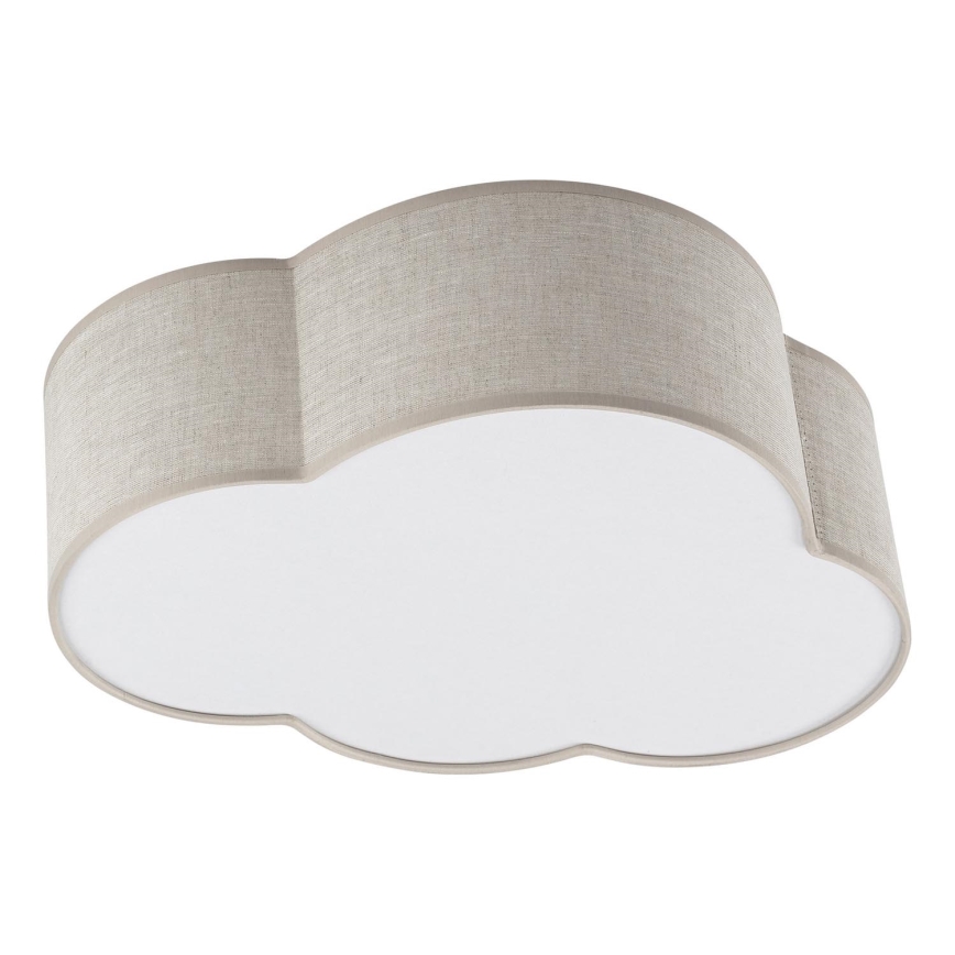 Brilagi - Dečije plafonsko svetlo NIMBUS MINI LINEN 2xE27/15W/230V 31x43 cm bež