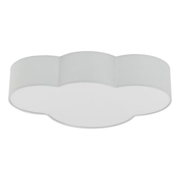 Brilagi - Dečje stropno svetlo NIMBUS 4xE27/15W/230V 46x63 cm sivo