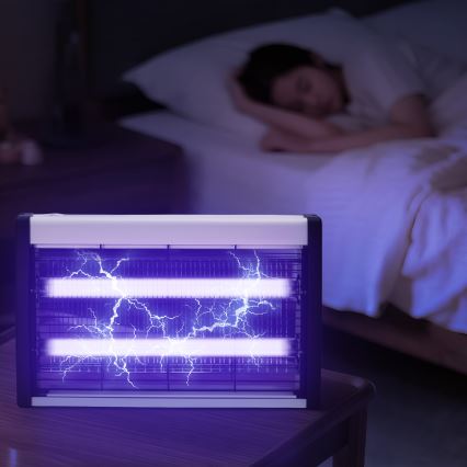 Brilagi - Električni lapač insekata 2xUV/18W/230V, za prostor do 100 m2