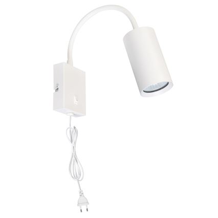 Brilagi - Fleksibilna zidna lampa SELE 1xGU10/30W/230V bela