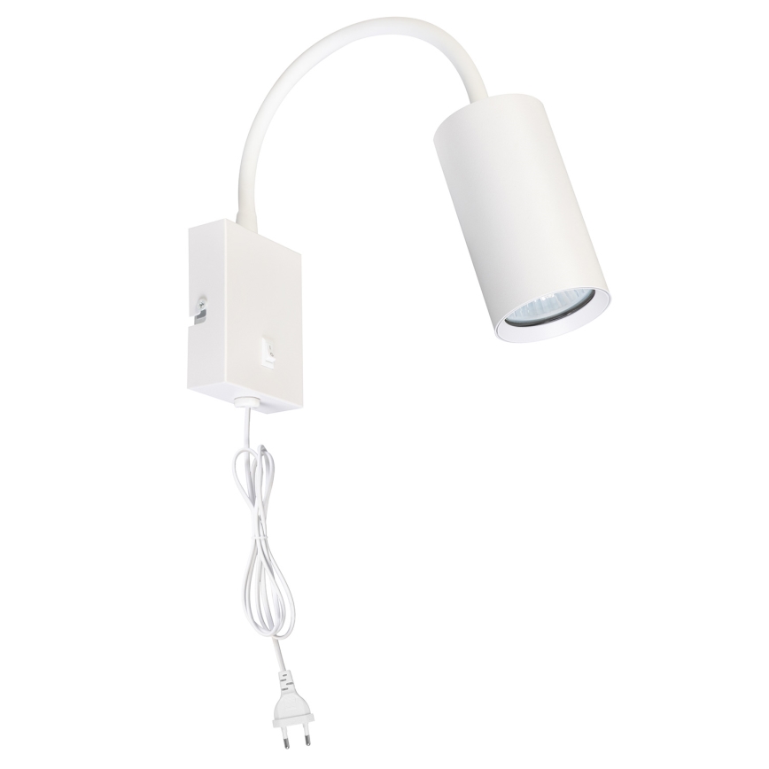 Brilagi - Fleksibilna zidna lampa SELE 1xGU10/30W/230V bela