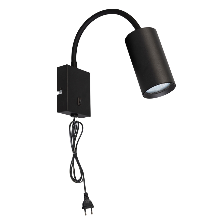 Brilagi - Fleksibilna zidna lampa SELE 1xGU10/30W/230V crno