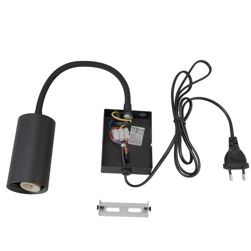 Brilagi - Fleksibilna zidna lampa SELE 1xGU10/30W/230V crno