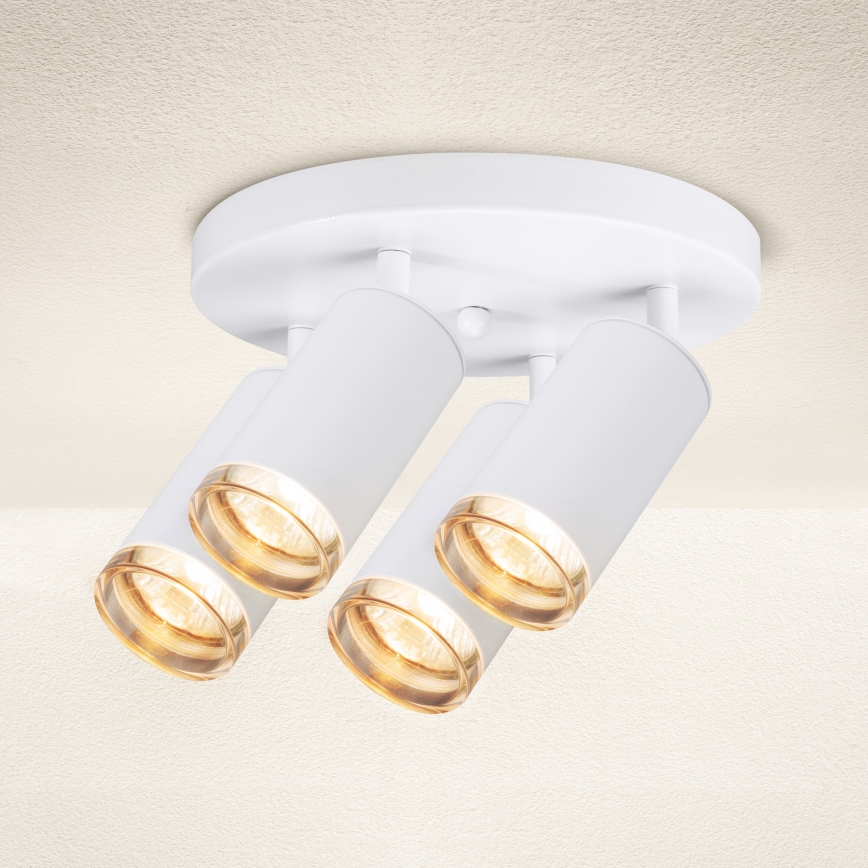 Brilagi - Kupaonsko spot svetlo SELE AQUA 4xGU10/30W/230V IP44 belo