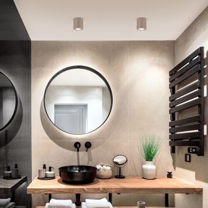 Brilagi - Kupatilsko spot svetlo MIA 1xGU10/30W/230V 84x80 mm bež IP44