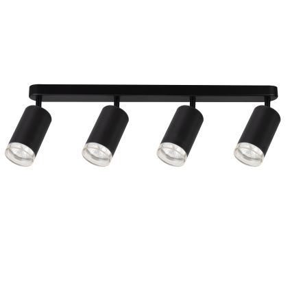 Brilagi - Kupatilsko spot svetlo SELE 4xGU10/30W/230V IP44 crna