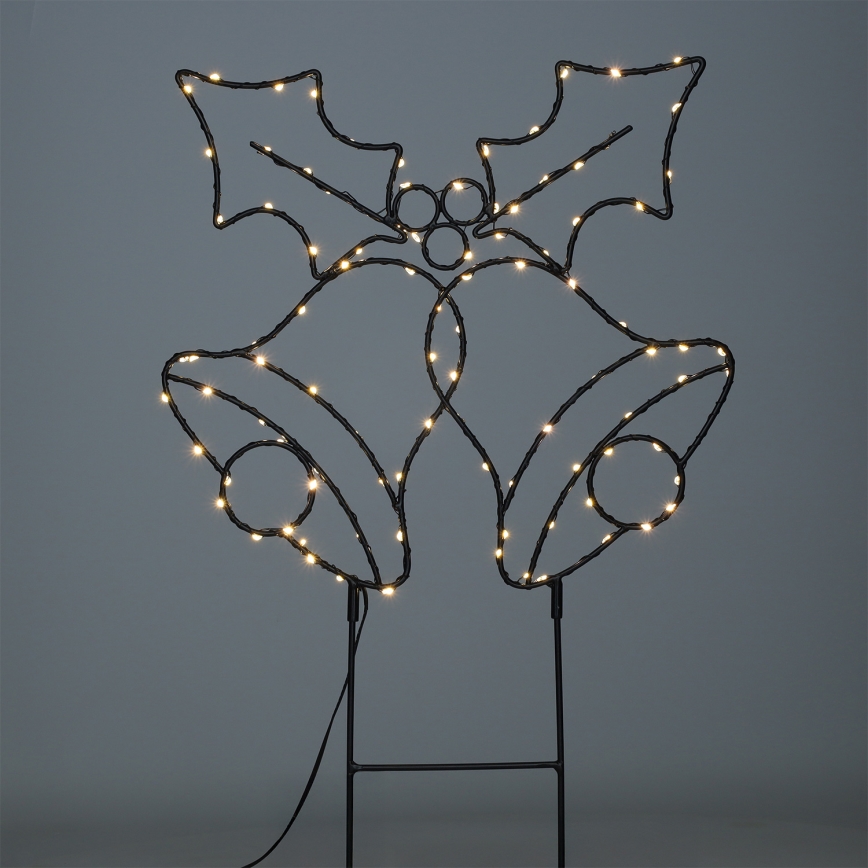 Brilagi - LED božićna dekoracija LED/3xAA IP44 zvončići