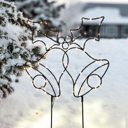 Brilagi - LED božićna dekoracija LED/3xAA IP44 zvončići