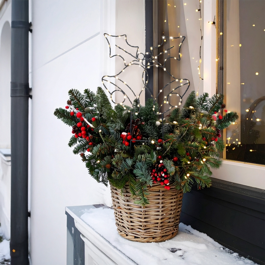 Brilagi - LED božićna dekoracija LED/3xAA IP44 zvončići