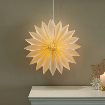 Brilagi - LED božićna dekoracija, pahulja 32 cm, napajanje 2xAA