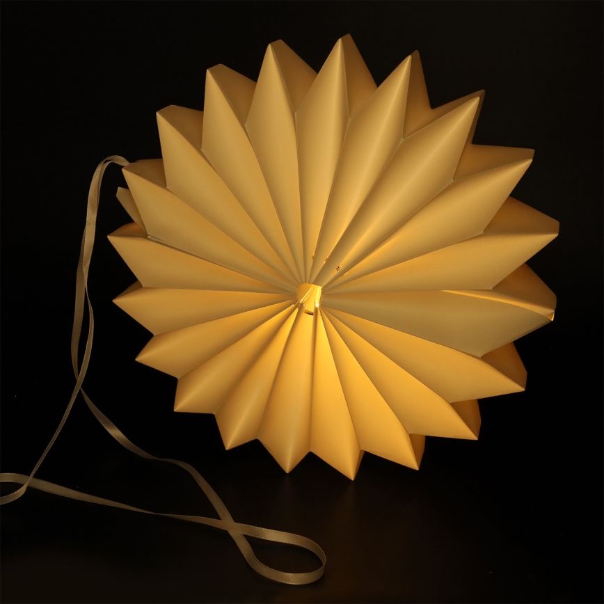 Brilagi - LED božićna dekoracija, pahulja 32 cm, napajanje 2xAA