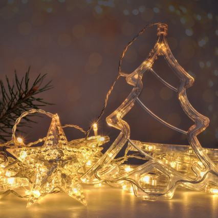 Brilagi - LED božićna spoljašnja zavesa 138xLED/8 funkcija 5 m IP44 toplo belo svetlo