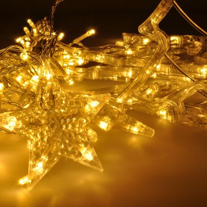 Brilagi - LED božićna spoljašnja zavesa 138xLED/8 funkcija 5 m IP44 toplo belo svetlo