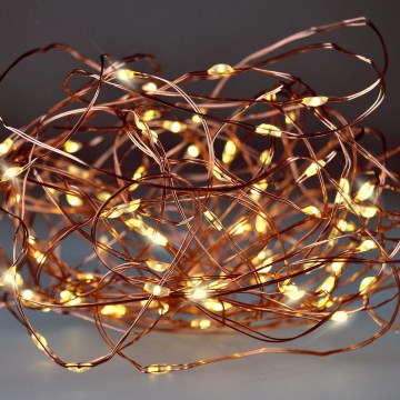 Brilagi - LED Božićne lampice 100xLED/3xAA 10m topla bela