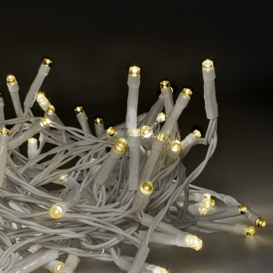 Brilagi - LED Božićne spoljašnje lampice 120xLED/8 funkcije/3xAA 9,5m bela IP44 topla bela + Daljinski upravljač