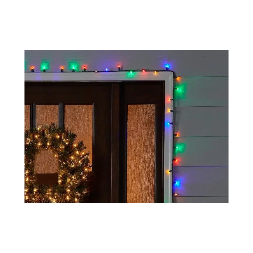 Brilagi - LED božićni spoljašnji lanac 200xLED/2 funkcije 25m IP44 višebojan