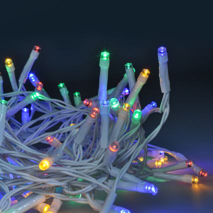Brilagi - LED božićni spoljašnji niz 120xLED/8 funkcija/3xAA 9,5m IP44 višebojni + daljinski upravljač