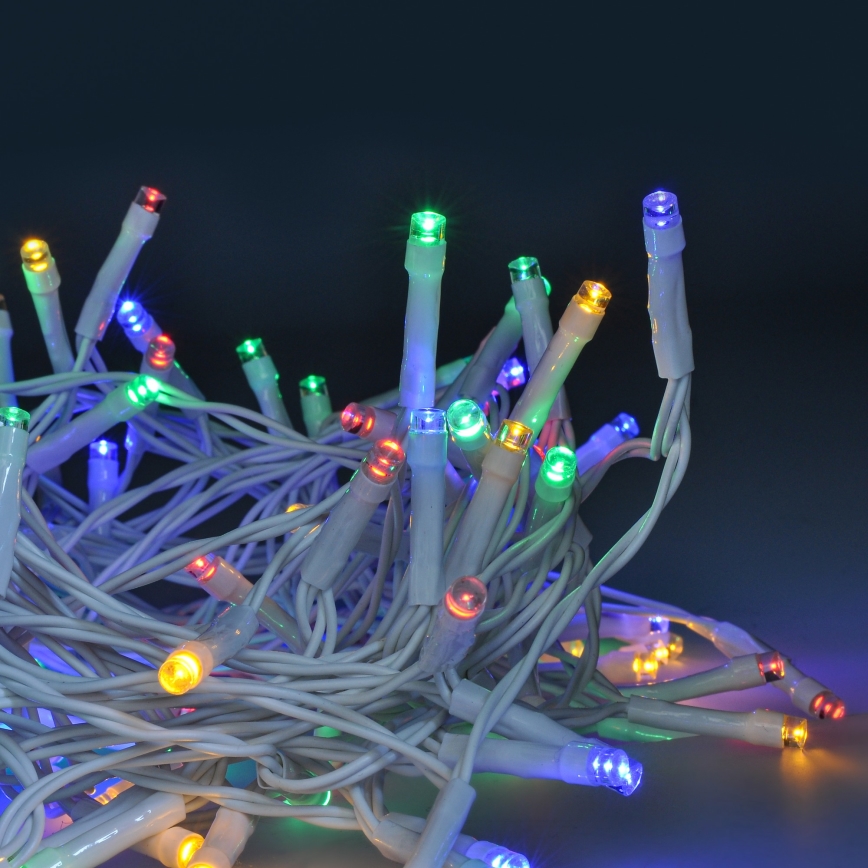 Brilagi - LED božićni spoljašnji niz 120xLED/8 funkcija/3xAA 9,5m IP44 višebojni + daljinski upravljač