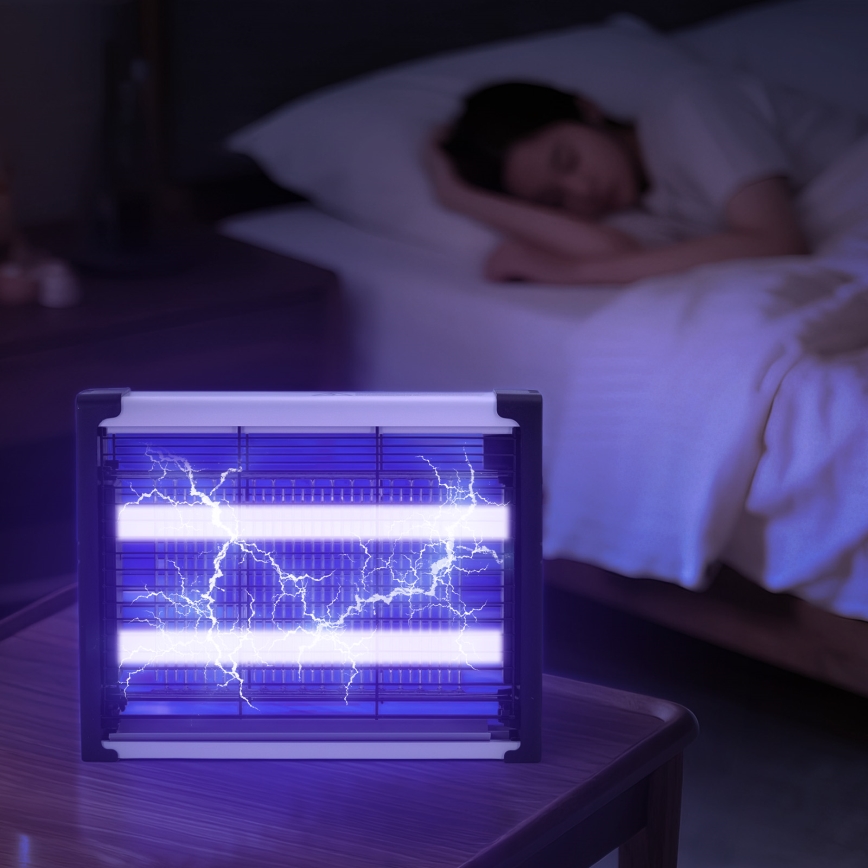 Brilagi - LED Električni lapač insekata UV 2xLED/3W/230V 30 m2