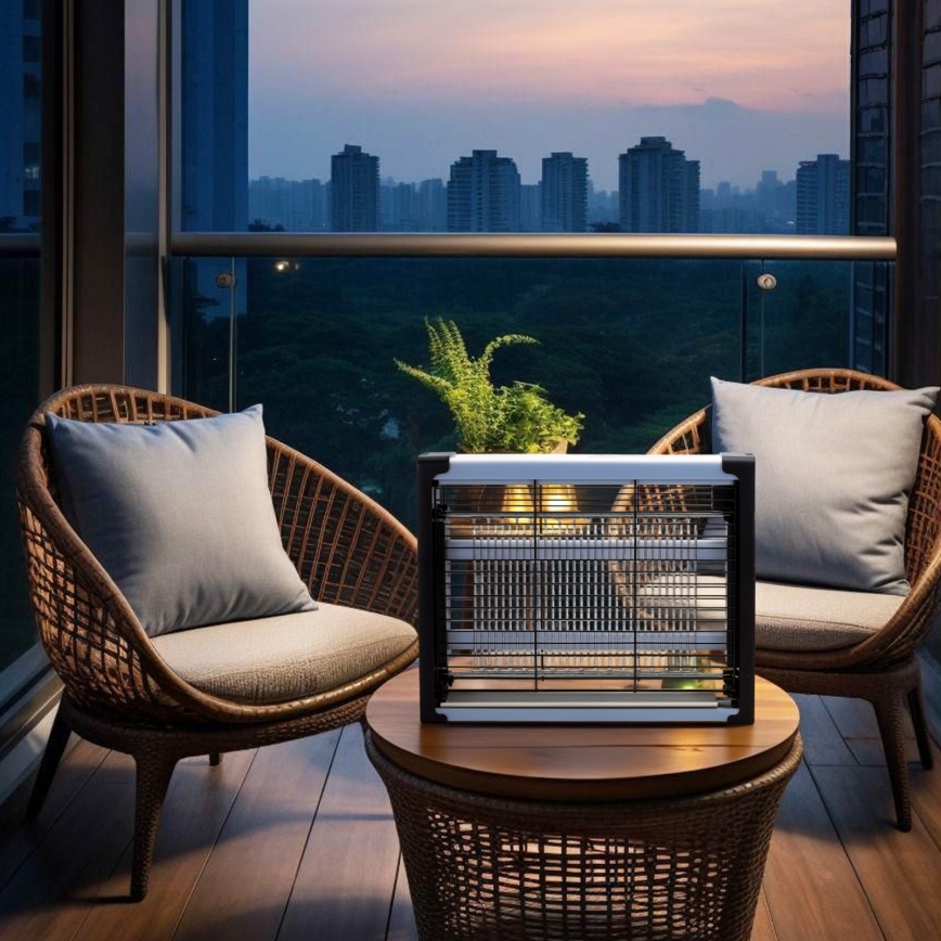 Brilagi - LED električni UV lapač insekata 2xLED/2W/230V 20 m2