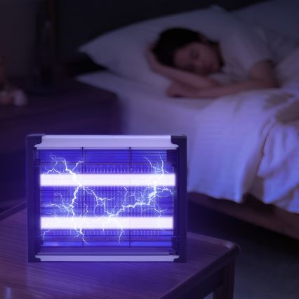 Brilagi - LED električni UV lapač insekata 2xLED/2W/230V 20 m2
