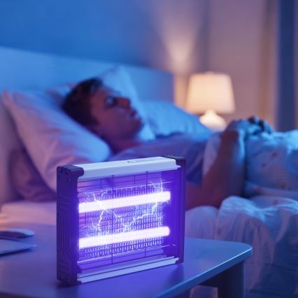Brilagi - LED električni UV lapač insekata 2xLED/2W/230V 20 m2