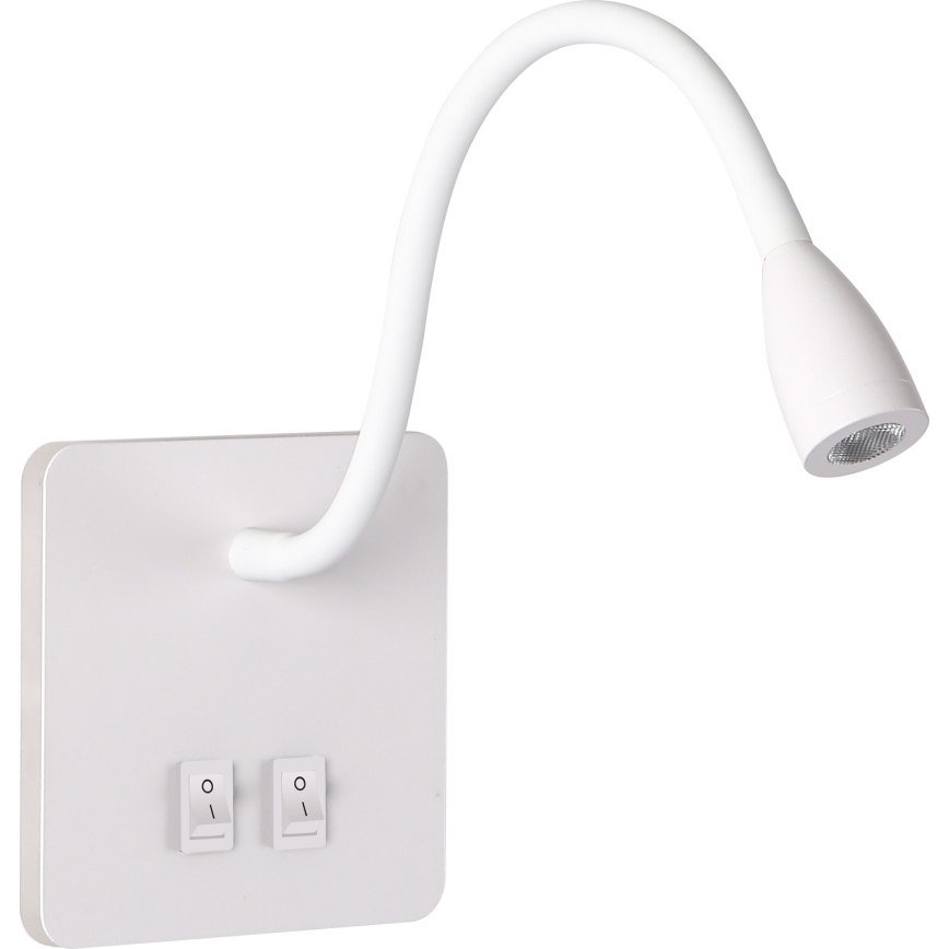 Brilagi - LED Fleksibilna zidna lampa MAYA Double LED/4W/230V + LED/3W bela