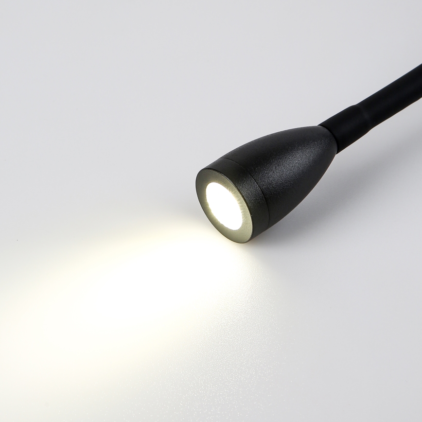 Brilagi - LED Fleksibilna zidna lampa MAYA Double LED/4W/230V + LED/3W crno