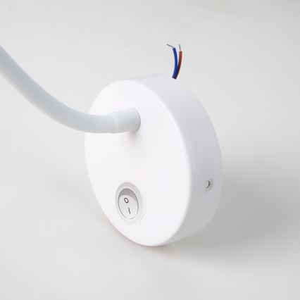 Brilagi - LED Fleksibilna zidna lampa MAYA LED/3W/230V 4000K bela