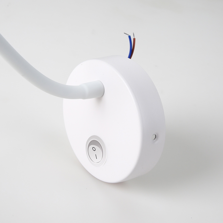 Brilagi - LED Fleksibilna zidna lampa MAYA LED/3W/230V 4000K bela