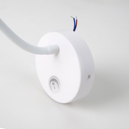 Brilagi - LED Fleksibilna zidna lampa MAYA LED/3W/230V 4000K bela/zlatna