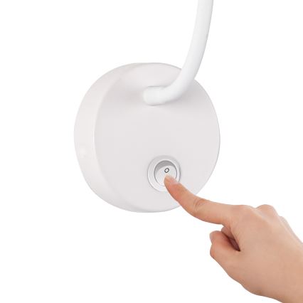 Brilagi - LED Fleksibilna zidna lampa MAYA LED/3W/230V 4000K bela/zlatna