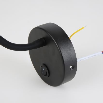 Brilagi - LED fleksibilna zidna lampa MAYA LED/3W/230V 4000K crna/zlatna