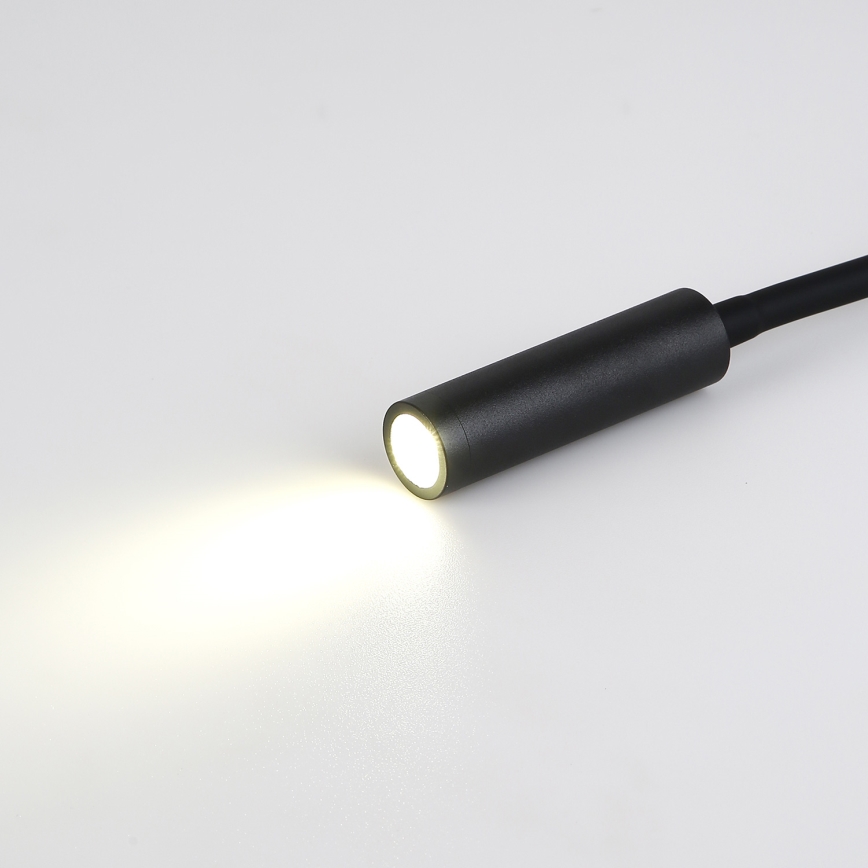 Brilagi - LED Fleksibilna zidna lampa MAYA LED/3W/230V 4000K crno