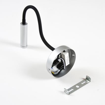 Brilagi - LED fleksibilna zidna lampa MAYA LED/3W/230V 4000K srebrna