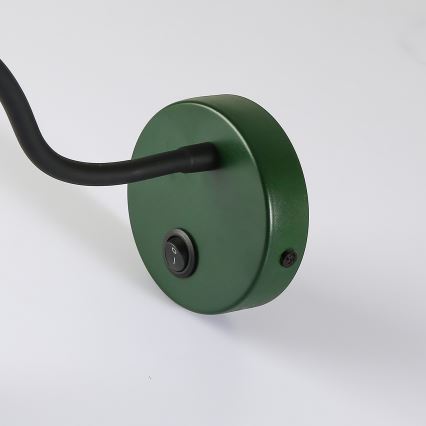 Brilagi - LED Fleksibilna zidna lampa MAYA LED/3W/230V 4000K zelena