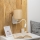 Brilagi - LED Fleksibilna zidna lampa NUBILA 1xE27/25W/230V + LED/3W bela/svetlobraon
