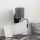 Brilagi - LED Fleksibilna zidna lampa NUBILA 1xE27/25W/230V + LED/3W crno/antracit