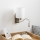 Brilagi - LED Fleksibilna zidna lampa NUBILA 1xE27/25W/230V + LED/3W mat krom/bela