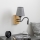 Brilagi - LED Fleksibilna zidna lampa NUBILA WOOD 1xE27/25W/230V + LED/3W hrast/sivo