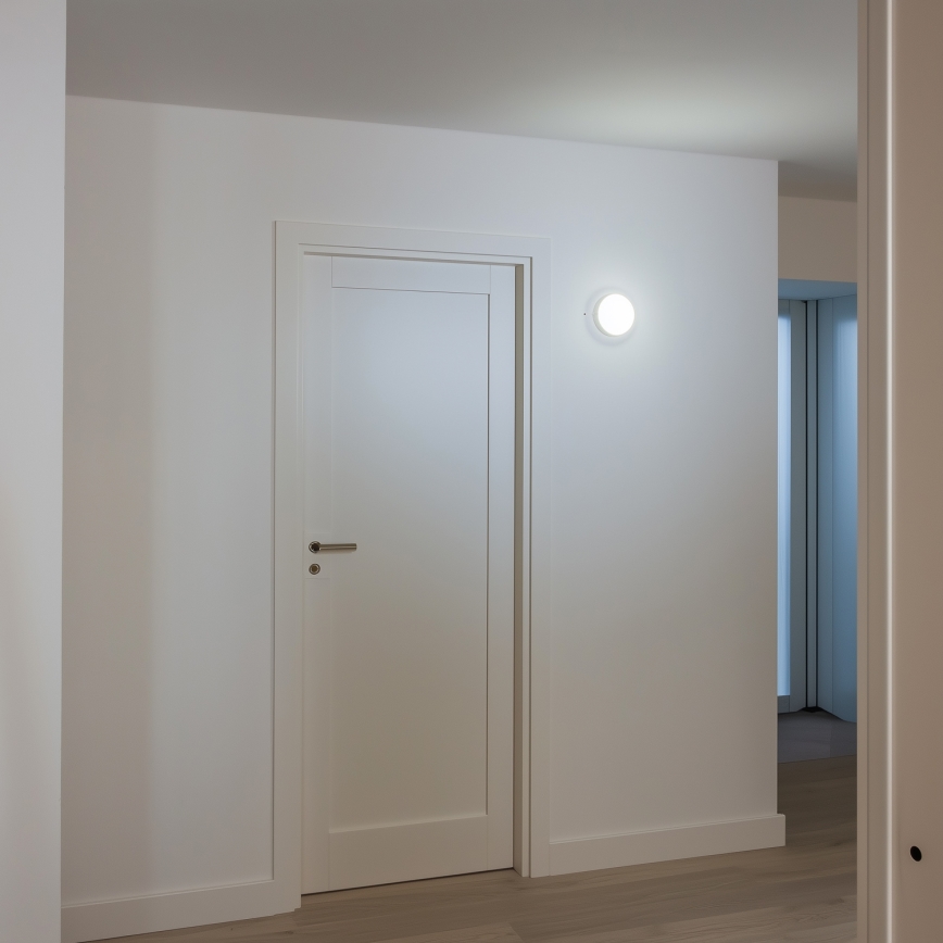 Brilagi - LED Industrijska plafonjera SIMA LED/12W/230V IP65 bela