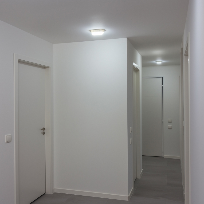 Brilagi - LED Industrijska plafonjera SIMA LED/12W/230V IP65 bela