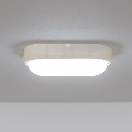 Brilagi - LED Industrijska plafonjera SIMA LED/12W/230V IP65 bela