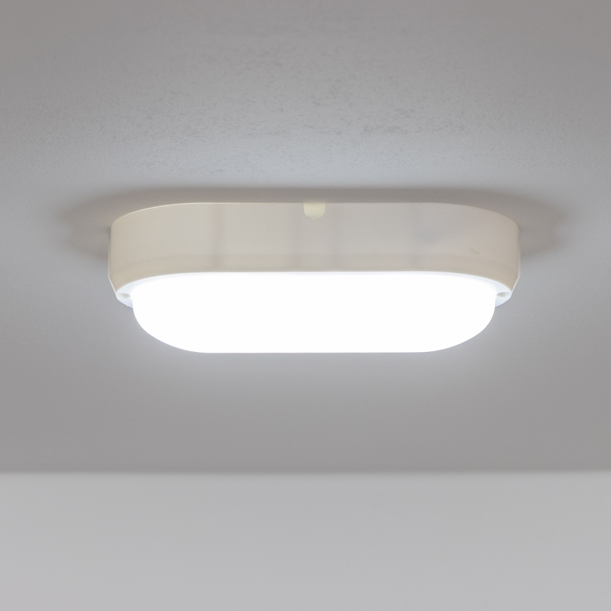 Brilagi - LED Industrijska plafonjera SIMA LED/12W/230V IP65 bela