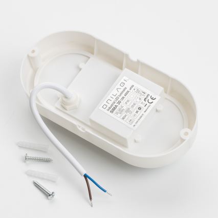 Brilagi - LED Industrijska plafonjera SIMA LED/12W/230V IP65 bela