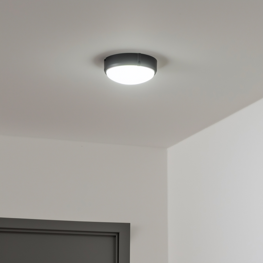 Brilagi - LED Industrijska plafonjera SIMA LED/12W/230V IP65 crno