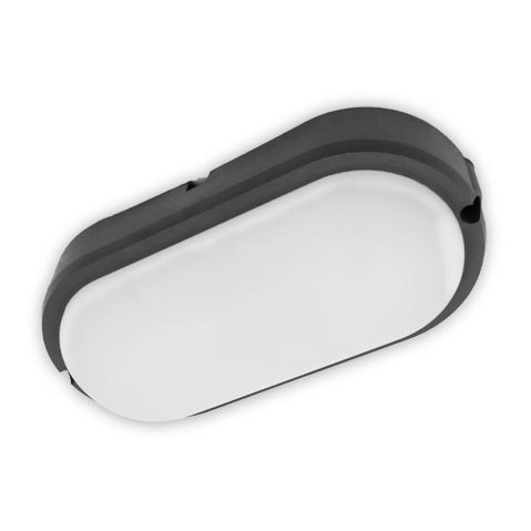 Brilagi - LED Industrijska plafonjera SIMA LED/12W/230V IP65 crno