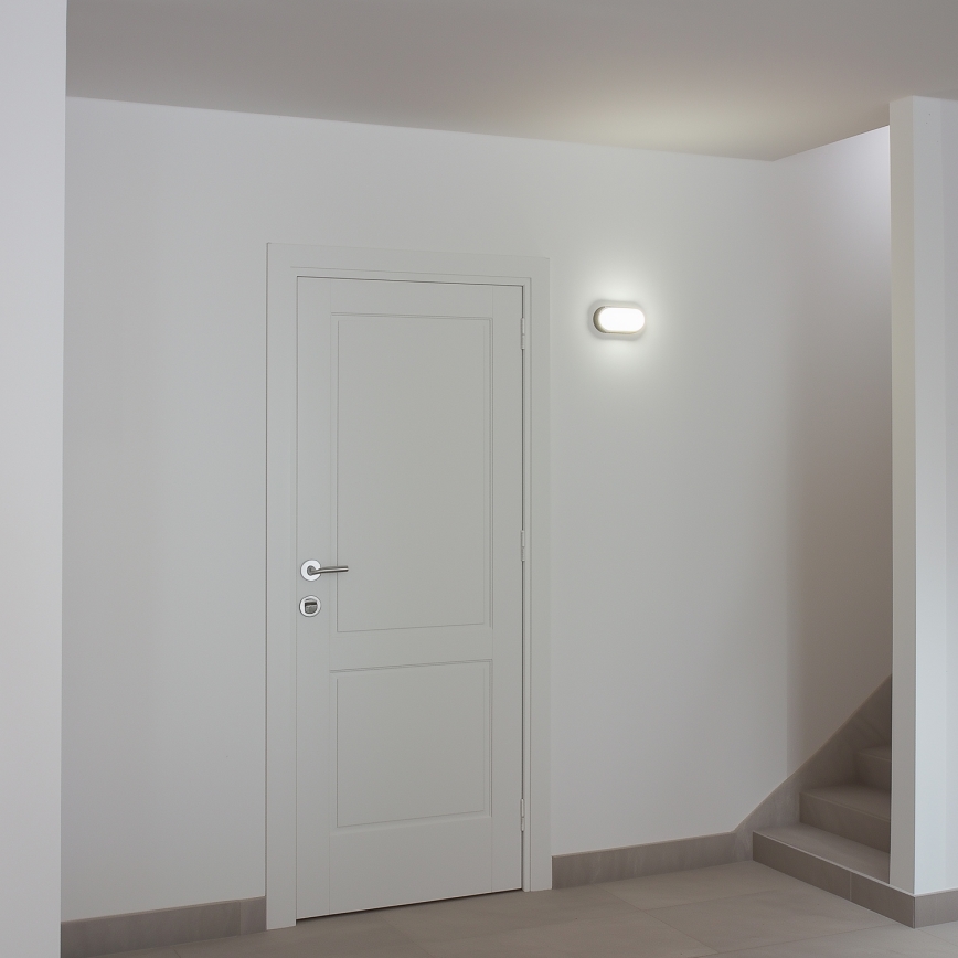 Brilagi - LED Industrijska plafonjera SIMA LED/12W/230V IP65 crno